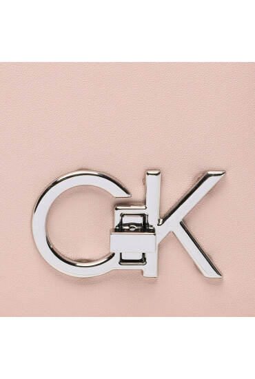 Calvin Klein Дамска чанта Re-Lock Saddle Bag Mini K60K609892 Розов - Mera.bg