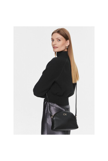 Calvin Klein Дамска чанта Re-Lock Seasonal Crossbody Md K60K611444 Черен - Mera.bg