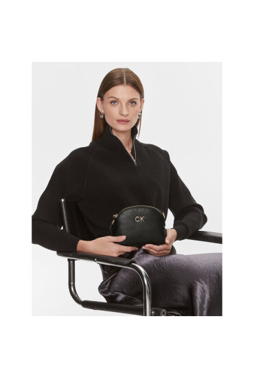 Calvin Klein Дамска чанта Re-Lock Seasonal Crossbody Sm K60K611445 Черен - Mera.bg