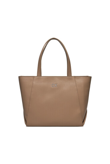 Calvin Klein Дамска чанта Re-Lock Seasonal Shopper Lg K60K611334 Бежов - Mera.bg