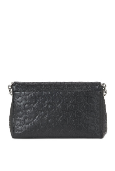 Calvin Klein Дамска чанта Re-Lock Shoulder Bag Md - Emb K60K611061 Ck Black BAX - Mera.bg