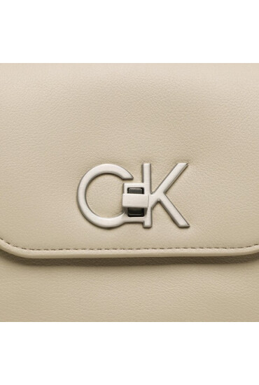 Calvin Klein Дамска чанта Re-Lock Shoulder Bag Md K60K610769 Бежов - Mera.bg