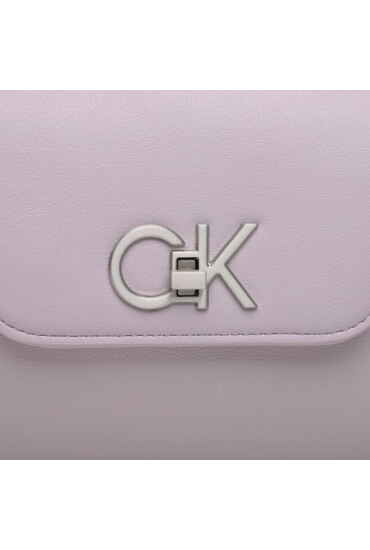 Calvin Klein Дамска чанта Re-Lock Shoulder Bag Md K60K610769 Виолетов - Mera.bg