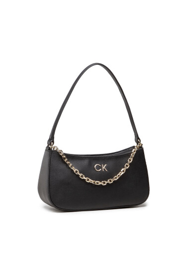 Calvin Klein Дамска чанта Re-Lock Shoulder Bag W Chain K60K609400 Черен - Mera.bg