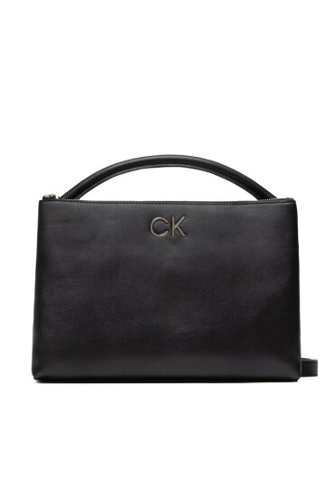 Calvin Klein Дамска чанта Re-Lock Top H Tote K60K608883 Черен - Mera.bg