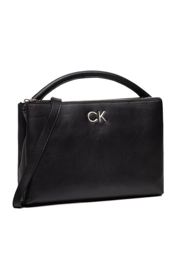 Calvin Klein Дамска чанта Re-Lock Top H Tote K60K608883 Черен - Mera.bg