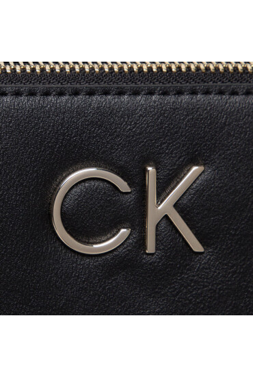 Calvin Klein Дамска чанта Re-Lock Top H Tote K60K608883 Черен - Mera.bg