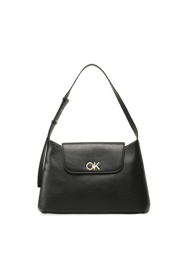 Calvin Klein Дамска чанта Re-Lock Tote Md K60K610773 Черен - Mera.bg