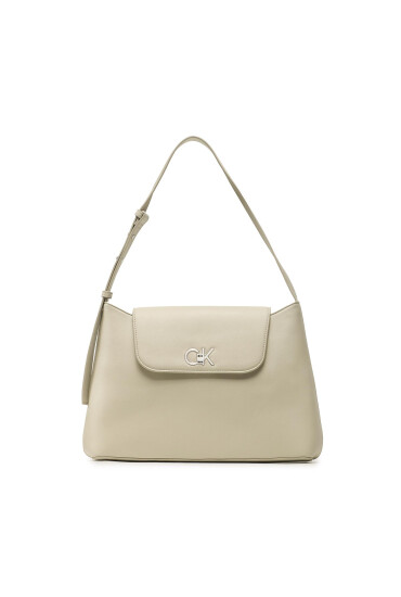 Calvin Klein Дамска чанта Re-Lock Tote Md K60K610773 Бежов - Mera.bg