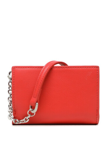 Calvin Klein Дамска чанта Re-Lock Trifold Sm W/Strap K60K611010 Червен - Mera.bg