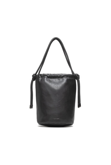 Calvin Klein Дамска чанта Roped Bicket Bag K60K609003 Черен - Mera.bg