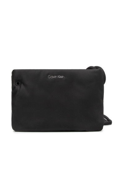 Calvin Klein Дамска чанта Roped Crossbody Nylon K60K609406 Черен - Mera.bg