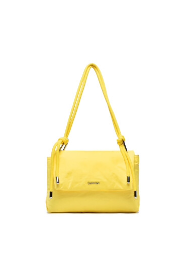 Calvin Klein Дамска чанта Roped Shoulder Bag K60K609407 Жълт - Mera.bg