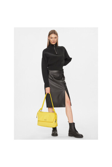 Calvin Klein Дамска чанта Roped Shoulder Bag K60K609407 Жълт - Mera.bg