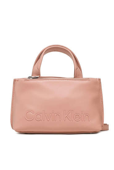 Calvin Klein Дамска чанта Set Mini Tote K60K610167 Розов - Mera.bg