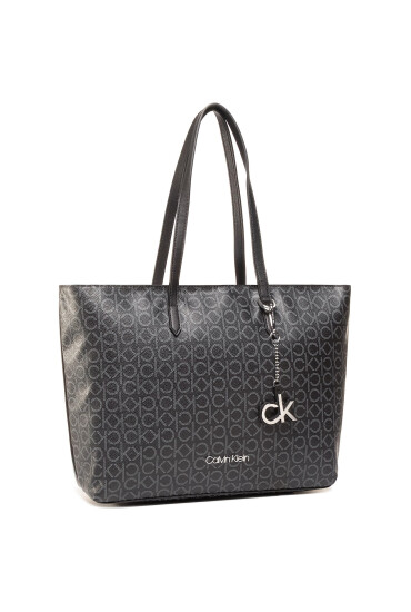 Calvin Klein Дамска чанта Shopper Md K60K607427 Черен - Mera.bg