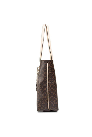 Calvin Klein Дамска чанта Shopper Md K60K607427 Кафяв - Mera.bg