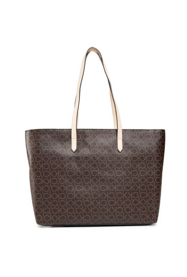 Calvin Klein Дамска чанта Shopper Md K60K607427 Кафяв - Mera.bg