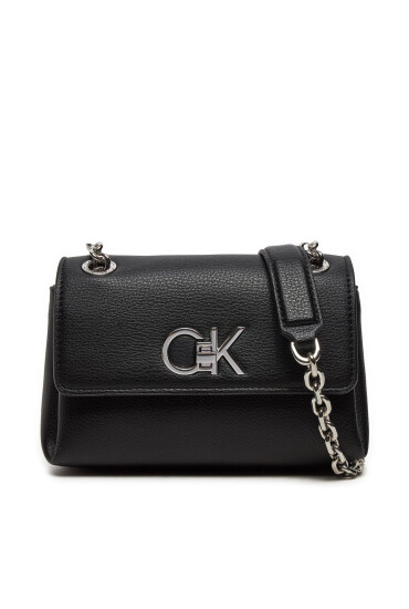 Calvin Klein Дамска чанта Shouder Bag K60K612546 Черен - Mera.bg