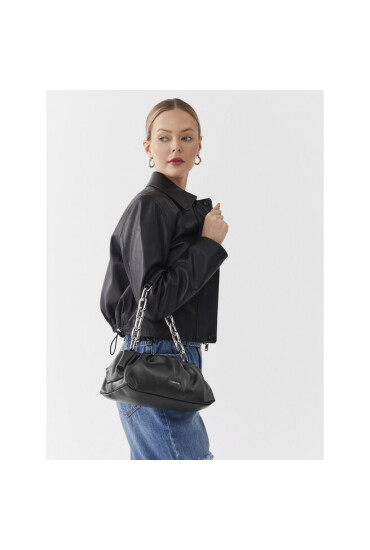 Calvin Klein Дамска чанта Soft Conv Clutch Sm K60K610423 Черен - Mera.bg