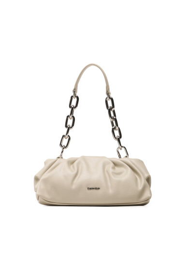 Calvin Klein Дамска чанта Soft Conv Clutch Sm K60K610423 Бежов - Mera.bg