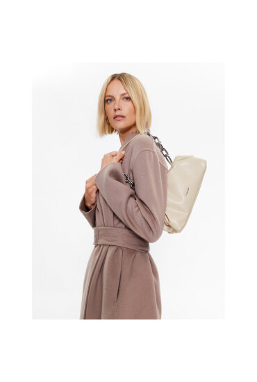 Calvin Klein Дамска чанта Soft Conv Clutch Sm K60K610423 Бежов - Mera.bg