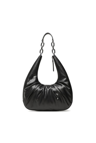 Calvin Klein Дамска чанта Soft Cres Shoulder Bag Md K60K610421 Черен - Mera.bg
