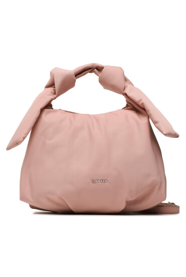 Calvin Klein Дамска чанта Soft Nappa Crossbody Textile K60K610184 Cafe Au Lait GBI - Mera.bg