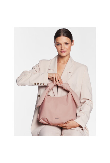 Calvin Klein Дамска чанта Soft Nappa Crossbody Textile K60K610184 Cafe Au Lait GBI - Mera.bg