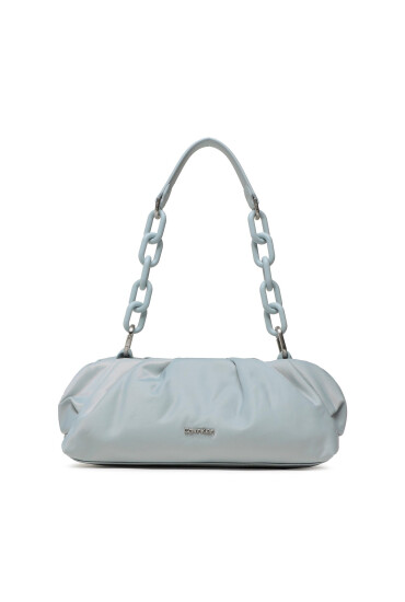 Calvin Klein Дамска чанта Soft Nylon Conv Clutch Sm K60K610646 Светлосиньо - Mera.bg
