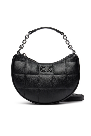 Calvin Klein Дамска чанта Square Quilt Chain Mini Bag K60K612020 Черен - Mera.bg