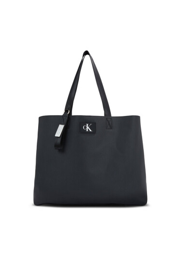 Calvin Klein Дамска чанта Tagged Slim Tote34 K60K610834 Черен - Mera.bg