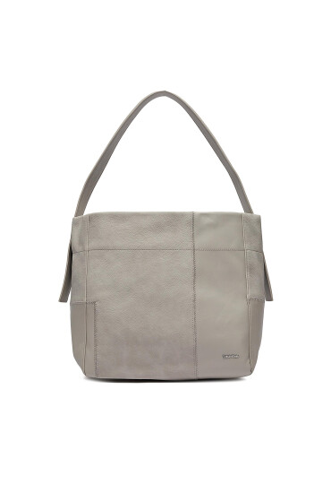 Calvin Klein Дамска чанта Texture Block Medium Shopper K60K611658 Бежов - Mera.bg