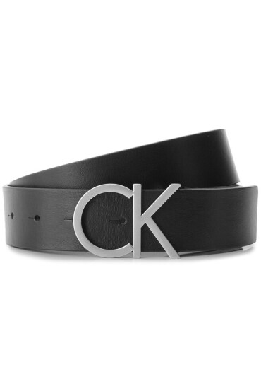 Calvin Klein Дамски колан Ck Logo Belt 3.5 K60K602141 80 Черен - Mera.bg