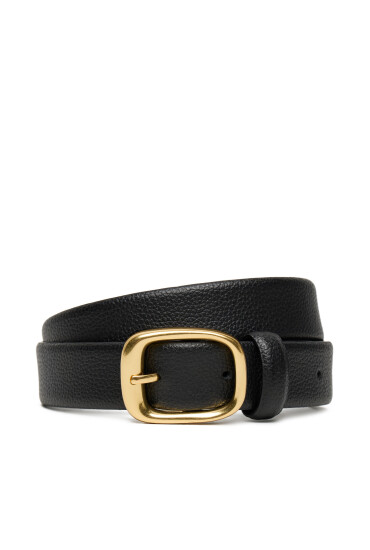 Calvin Klein Дамски колан Chuncky Bukle Caviar LV04F7023G Черен - Mera.bg
