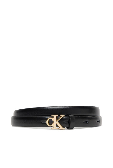 Calvin Klein Дамски колан Ck Buckle 15Mm Fixed Belt LV04F7055G Черен - Mera.bg