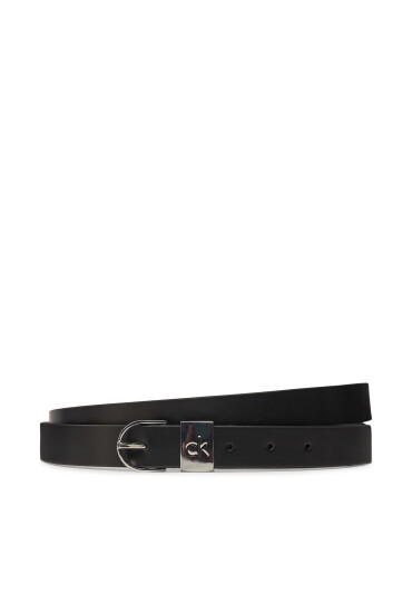 Calvin Klein Дамски колан Ck Loop Rnd Buckle 2.5_Smooth K60K612936 Черен - Mera.bg