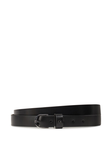 Calvin Klein Дамски колан Ck Metal Loop Round Buckle 2.5 K60K613147 Черен - Mera.bg