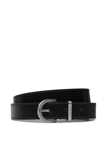 Calvin Klein Дамски колан Ck Must Metal Loop Rnd Belt 25Mm K60K610158 Черен - Mera.bg