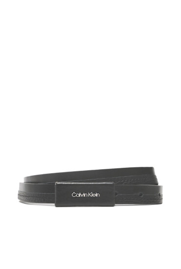 Calvin Klein Дамски колан Daily Dressed Plaque 2cm Belt K60K610499 Черен - Mera.bg
