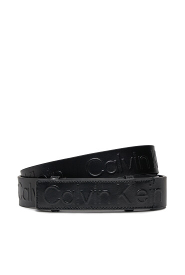 Calvin Klein Дамски колан Gracie Belt 30Mm K60K611583 Черен - Mera.bg
