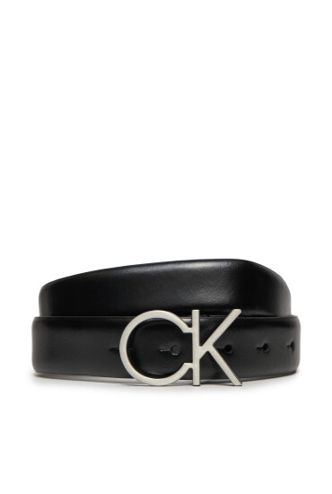 Calvin Klein Дамски колан Re-Lock Ck Logo Belt 30Mm K60K610157 Черен - Mera.bg