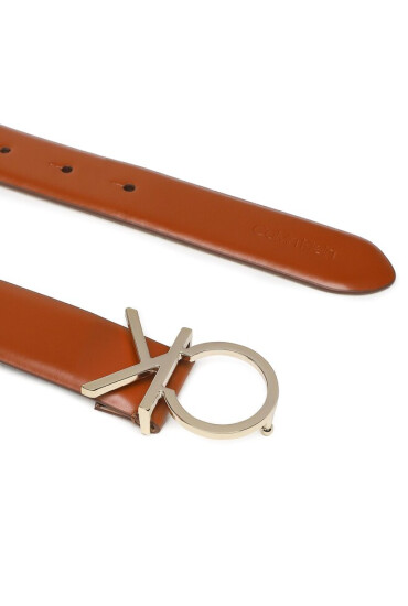 Calvin Klein Дамски колан Re-Lock Ck Logo Belt 30Mm K60K610157 Кафяв - Mera.bg