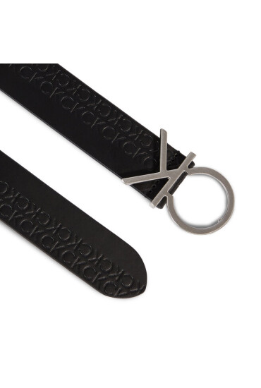 Calvin Klein Дамски колан Re-Lock Ck Logo Belt K60K611306 Ck Black BAX - Mera.bg