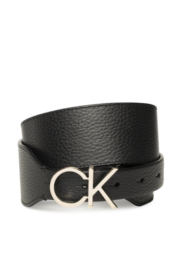 Calvin Klein Дамски колан Re-Lock High Waist Belt 50Mm K60K610382 Черен - Mera.bg