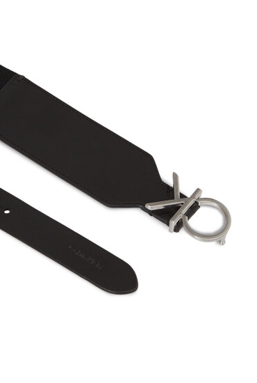 Calvin Klein Дамски колан Re-Lock Waist Belt 50Mm K60K611104 Черен - Mera.bg