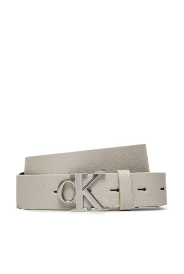Calvin Klein Дамски колан Round Mono K60K612377 Бежов - Mera.bg