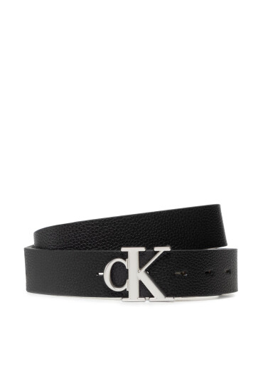 Calvin Klein Дамски колан Round Mono PlaqueRey Belt 30Mm K60K609835 Бял - Mera.bg