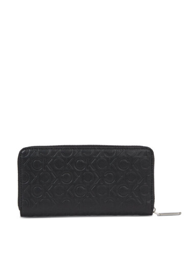 Calvin Klein Дамски портфейл Ck Must Lg Z/A Wallet W/Slip Emb K60K611322 Ck Black BAX - Mera.bg