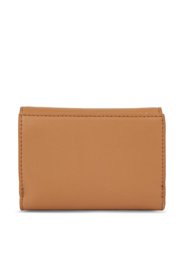 Calvin Klein Дамски портфейл Ck Must Trifold Sm K60K607251 Brown Sugar GA5 - Mera.bg
